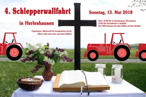 4. Schlepperwallfahrt Plakat