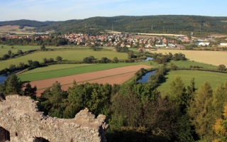 Hlh._Ortsansicht von Brandenburg aus
